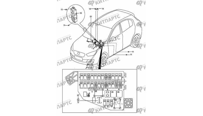Dashboard wiring harness FAW Oley