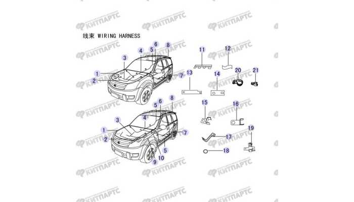 Жгуты проводов Great Wall Hover